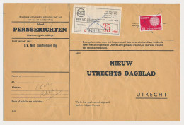 Utrecht - Persbericht - NBM Vrachtzegel 35 Cent - Non Classés
