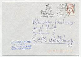 Cover / Postmark Germany 1989 Skiing - Freestyle - World Championships - Inverno