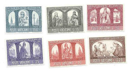 Vaticano 1966; Millenario Cattolico Della Polonia. Serie Completa , Nuova - Unused Stamps
