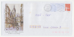 Postal Stationery / PAP France 2002 Aquarell / Watercolor - Guy Marc - Rouen - Autres & Non Classés