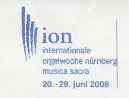 Meter Cut Germany 2008 International Organ Week Nurnberg 2008 - ION - Muziek