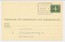 Treinblokstempel : Arnhem - Roosendaal V 1960 - Ohne Zuordnung