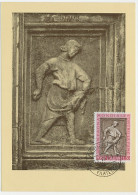 Maximum Card Italy 1963 Sower  - Landbouw