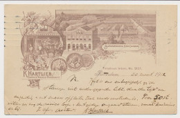 Firma Briefkaart Rotterdam 1912 - Bloemkweekerij New Garden - Zonder Classificatie