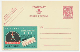 Publibel - Postal Stationery Belgium 1946 Wool - Tommy - Scotsman - Tessili
