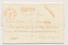 Almelo - Amsterdam 1841 - Franco - Na Posttijd - ...-1852 Vorläufer