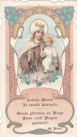 Santino Fustellato Sancta Maria De Monte Carmelo - Images Religieuses