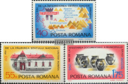 Romania 3557-3559 (complete Issue) Unmounted Mint / Never Hinged 1978 History The City Arad - Unused Stamps