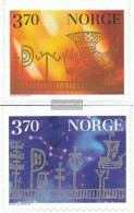 Norway 1265x Do-1266x Do (complete Issue) Unmounted Mint / Never Hinged 1997 Christmas - Neufs