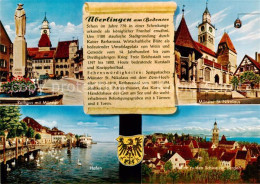 73797601 Ueberlingen Bodensee Rathaus Muenster St. Nikolaus Hafen Blick Zu Den S - Überlingen