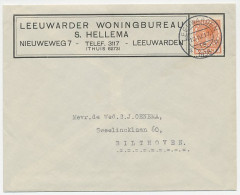 Firma Envelop Leeuwarden 1936 - Woningbureau  - Ohne Zuordnung