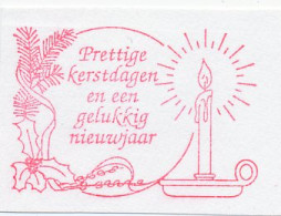 Meter Cut Netherlands 1994 Merry Christmas - Happy New Year - Candle - Kerstmis