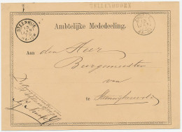 Naamstempel Hellendoorn 1876 - Lettres & Documents