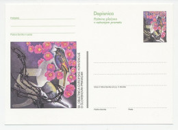 Postal Stationery Slovenia 2000 European Convention On Human Rights - Bird - Other & Unclassified