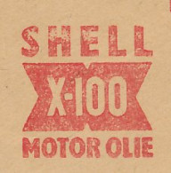 Meter Cover Netherlands 1949 Shell - Motor Oil - Other & Unclassified