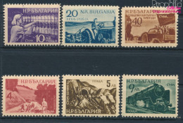 Bulgarien 690-695 (kompl.Ausg.) Postfrisch 1949 Demokratische Jugend (10128769 - Unused Stamps