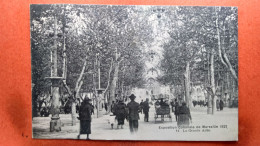 CPA (13) Marseille. Exposition Coloniale.1922. La Grande Allée. (7A.1220) - Kolonialausstellungen 1906 - 1922