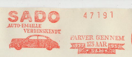Meter Cover Denmark 1952 Car Enamel - Sado - Auto's