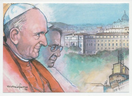 Postal Stationery Vatican 2006 Radio Vatican - Pope Paul VI - Pope John Paul I - Otros & Sin Clasificación