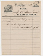 Nota Leeuwarden 1881 - Koe - Stier - Varken - Netherlands