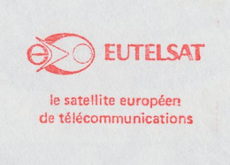 Meter Cover France 1988 Eutelsat - European Telecommunications Satellite Organization - Astronomia