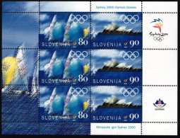 Slowenien 308-309 Postfrisch Als Zd-Bogen, Olympische Spiele #NF552 - Slovenia