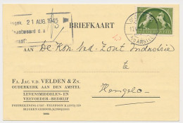 Firma Briefkaart Ouderkerk A.d. Amstel1945 - Levensmiddelen  - Ohne Zuordnung