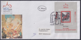 Österreich Block 13 Gestempelt Als FDC, WIPA 2000 #NF556 - Other & Unclassified