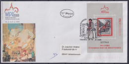 Österreich Block 13 Gestempelt Als FDC, WIPA 2000 #NF556 - Otros & Sin Clasificación