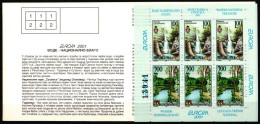 Bosnien Und Herz. Serb. Rep. 200-201 Postfrisch Markenheftchen, Cept 2001 #NF648 - Bosnië En Herzegovina