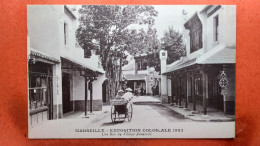 CPA (13) Marseille. Exposition Coloniale.1922. Une Rue Du Village Annamite. (7A.1222) - Exposiciones Coloniales 1906 - 1922