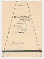 Treinblokstempel : Dordrecht - Amsterdam 1946  - Ohne Zuordnung