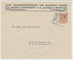 Treinblokstempel : Delfzijl - Groningen III 1934 - Zonder Classificatie