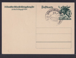 Deutsches Reich Ganzsache Königsberg Preussen Deutsche Ostmesse DOK 20.8.1939 - Cartas & Documentos