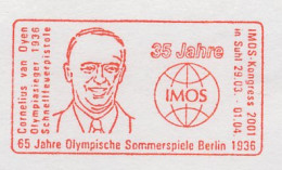 Meter Cut Germany 2001 Olympic Games 1936 - Pistol Shooting - Sonstige & Ohne Zuordnung