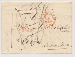 Westzaan - Zaandam - Edam 1842 - Na Posttijd - ...-1852 Préphilatélie