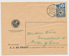 Firma Envelop Goes 1957 - Bloemenhuis - Fleurop  - Ohne Zuordnung