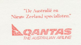Meter Cut Netherlands 1990 Qantas - The Australian Airline - Vliegtuigen
