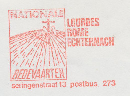 Meter Card Netherlands 1980 National Pilgrimage - Lourdes - Rome - Echternach - Altri & Non Classificati