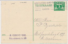 Briefkaart G. 277 E Locaal Te Rotterdam 1945 - Ganzsachen