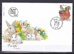 SERBIA 2024,EASTER,EGGS,CHICHEN,RABITT,MNH - Serbie