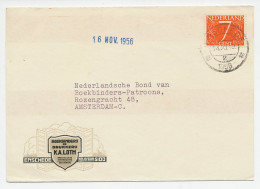 Firma Briefkaart Enschede 1956 - Boekbinderij / Drukkerij - Zonder Classificatie