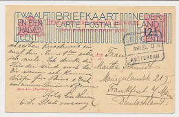 Treinblokstempel : Uitgeest - Amsterdam D 1925 - Zonder Classificatie