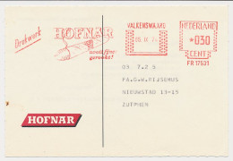 Meter Card Netherlands 1974 Cigar - Hofnar - Valkenswaard - Tabaco