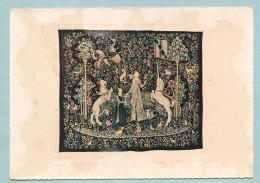 AUBUSSON - La Dame à La Licorne (Copie Du Musée De Cluny) - Aubusson