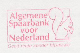 Meter Cut Netherlands 1991 Squirrel - Autres & Non Classés