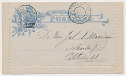 Postblad G. 8 Y Locaal Te Utrecht 1904 - Postal Stationery