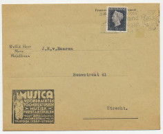 Firma Envelop Utrecht 1947 - Musica / Voordrachten / Toneel - Zonder Classificatie