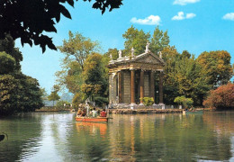 1 AK Italien * Äskulap-Tempel In Der Parkanlage Der Villa Borghese In Rom * - Parks & Gärten
