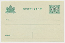 Briefkaart G. 96 A II - Blinddruk Achterzijde - Postal Stationery